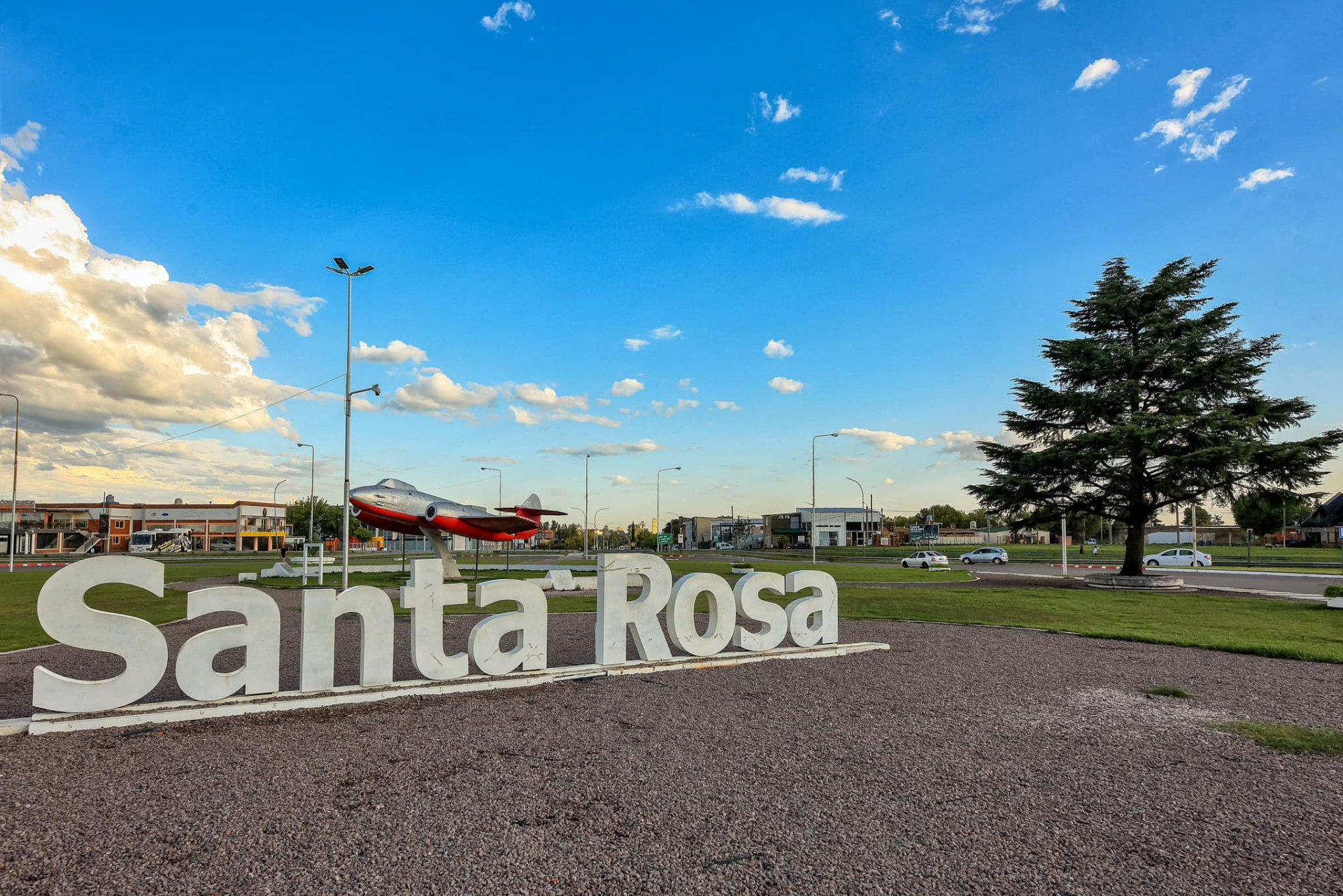 Santa Rosa al atardecer